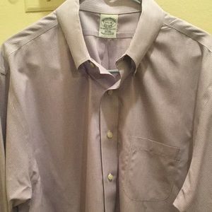 Brooks Brothers 17 1/2 Non Iron 100% Cotton Shirt